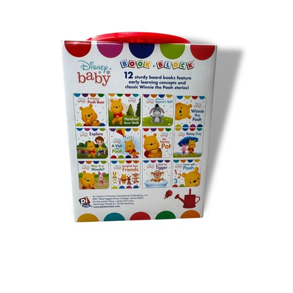 Disney Baby Winnie The Pooh 12 Board Books Set - Picture 3 of 10